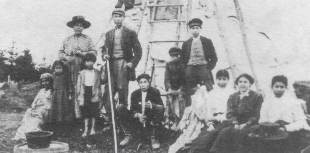Mi’kmaq families living at Antigonish Landing. Source: Macdonald, 2000.