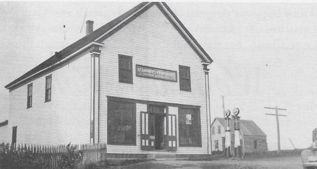 St. Andrews cooperative store, 1940’s (Source: Macdonald, 2000).